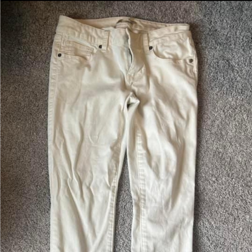 Cabi white size 2 jeans